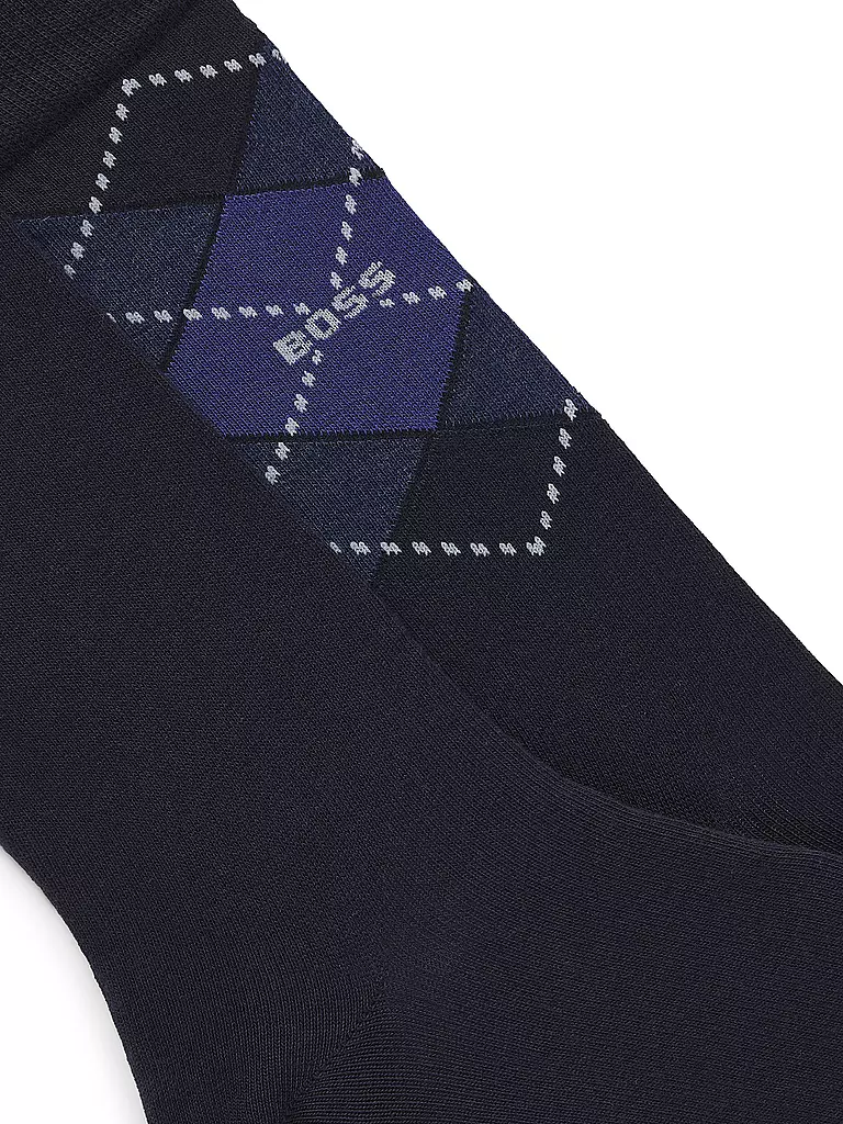 BOSS | Calzini confezione da 2 pz. blu scuro | Blu scuro