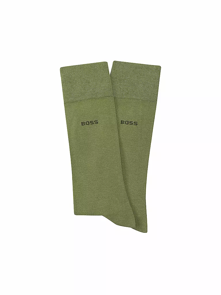 BOSS | Calzini confezione da 2 pz. verde medio | Oliva