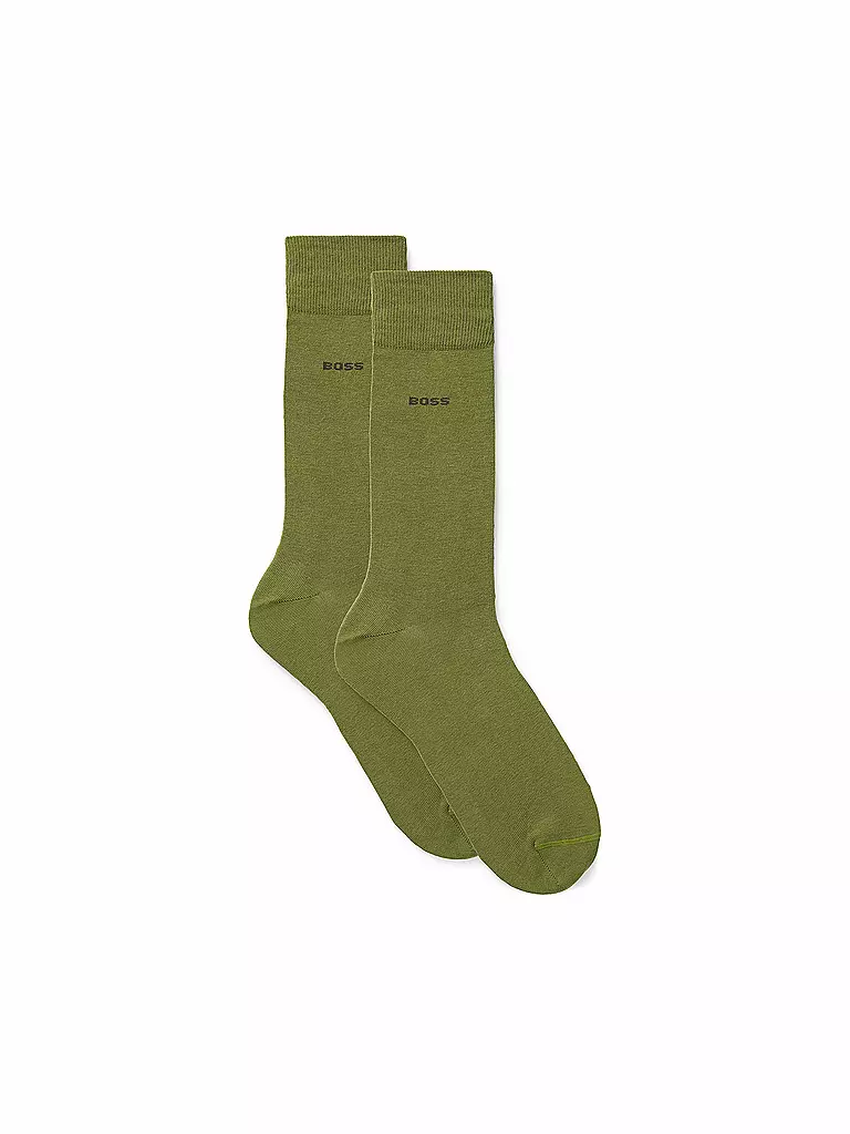 BOSS | Calzini confezione da 2 pz. verde medio | Oliva
