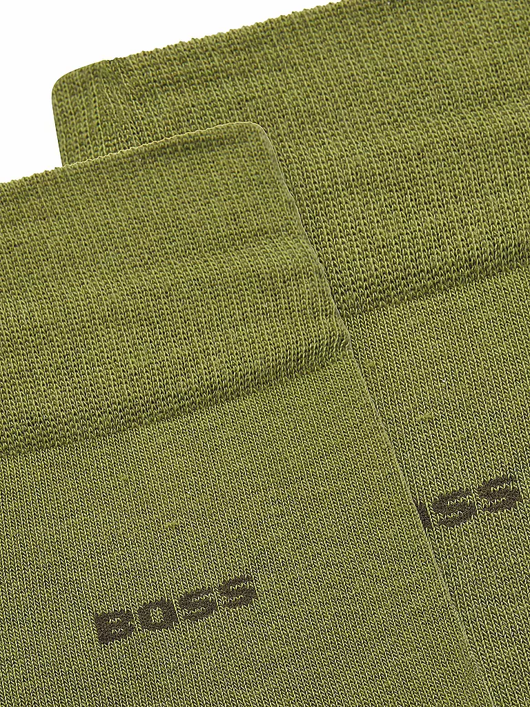 BOSS | Calzini confezione da 2 pz. verde medio | Oliva