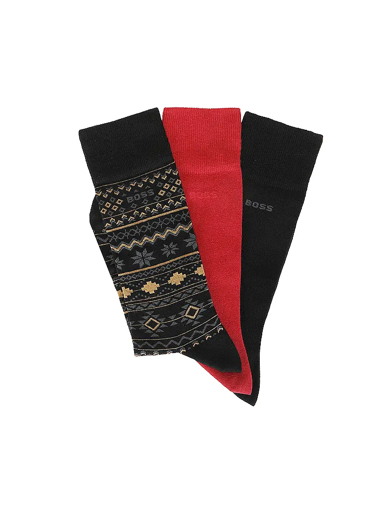 BOSS | Calzini confezione da 3 pz. open miscellaneous | Nero