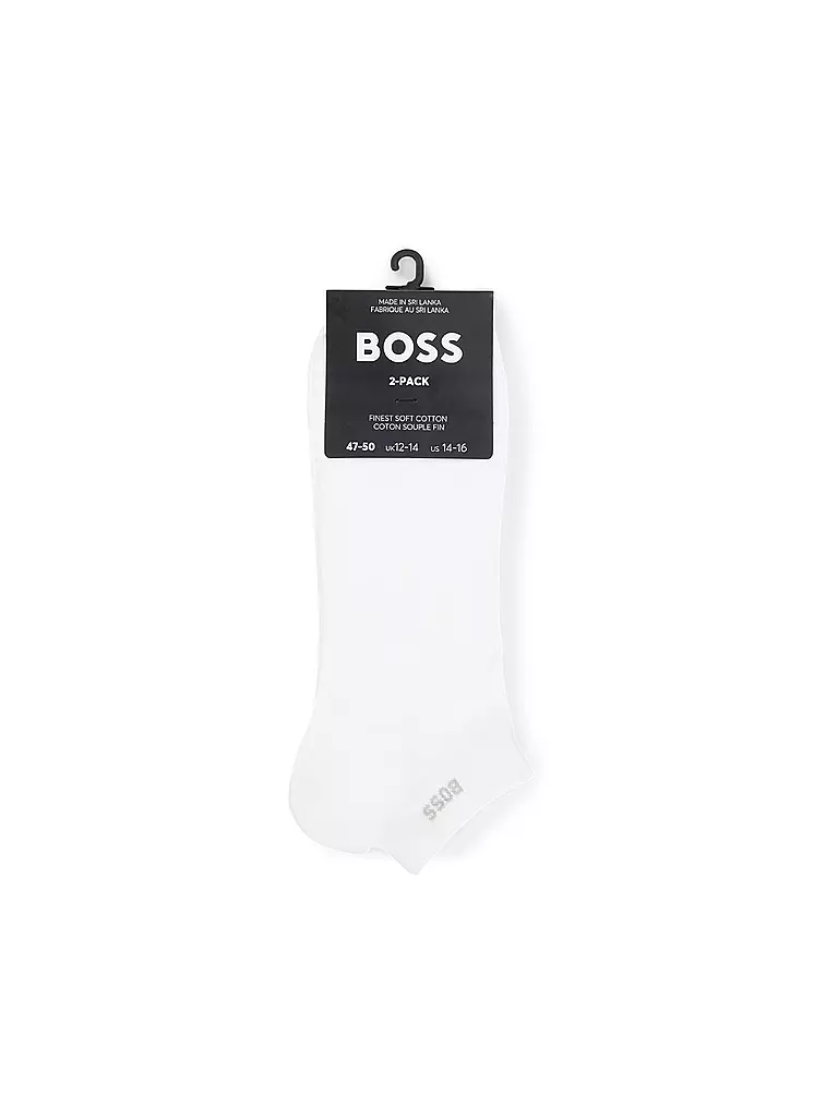 BOSS | Calzini sneaker confezione da 2 bianco | 