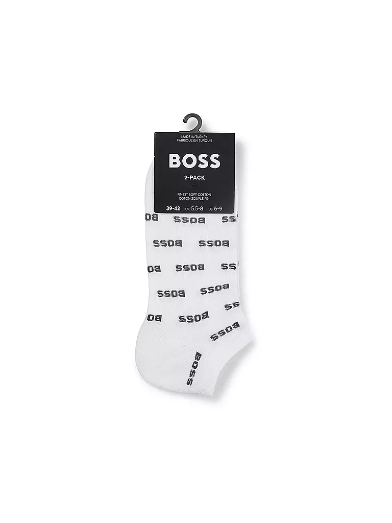 BOSS | Calzini sneaker confezione da 2 bianco | 