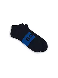 BOSS | Calzini sneaker confezione da 2 nero | Blu scuro