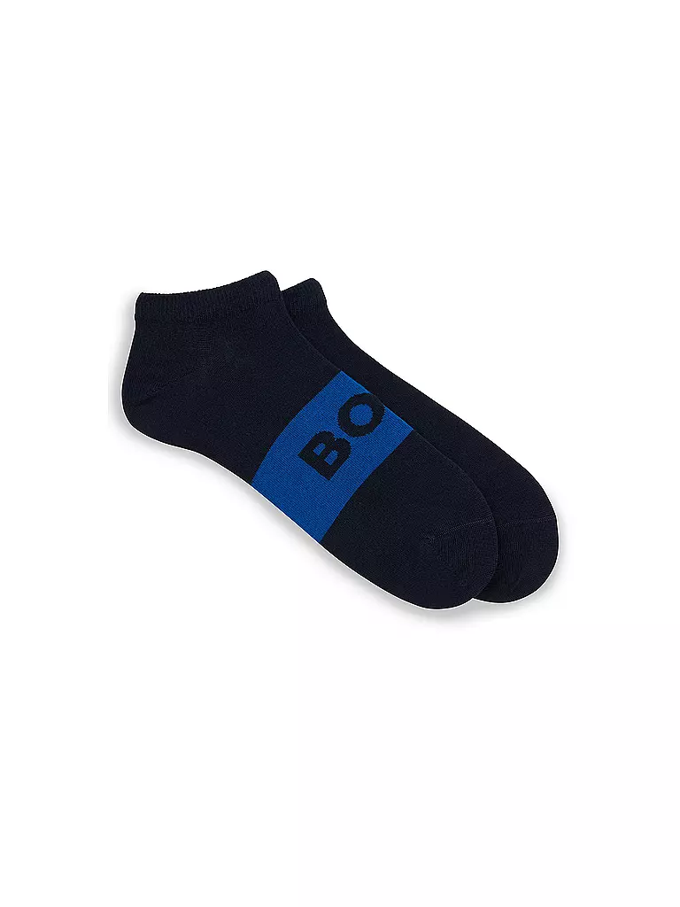 BOSS | Calzini sneaker confezione da 2 blu scuro | Blu scuro