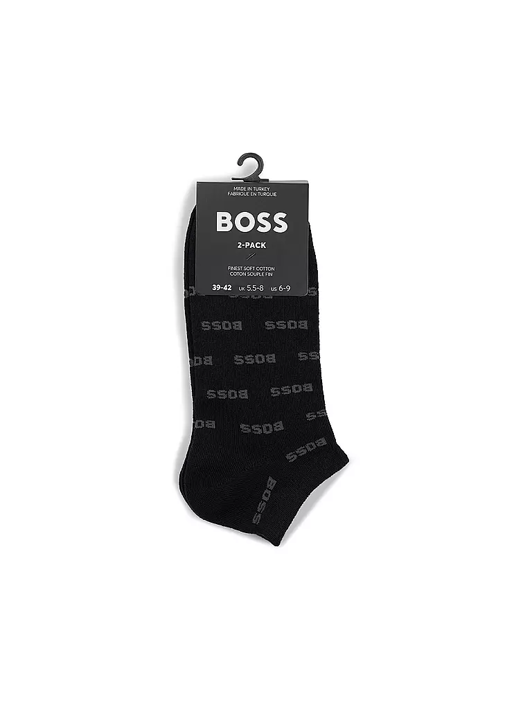 BOSS | Calzini sneaker confezione da 2 nero | Nero