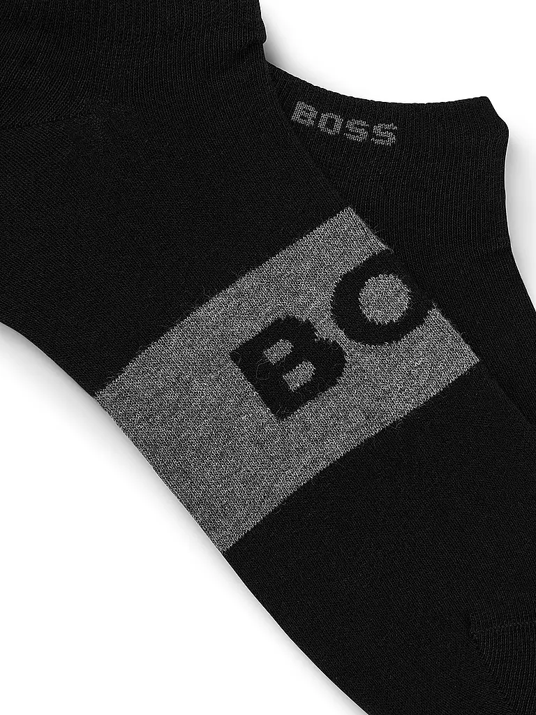 BOSS | Calzini sneaker confezione da 2 nero | Nero