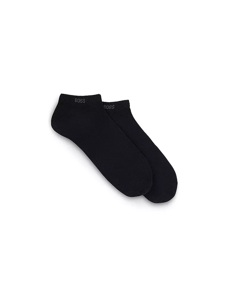 BOSS | Calzini sneaker confezione da 2 pz. blu scuro | Nero