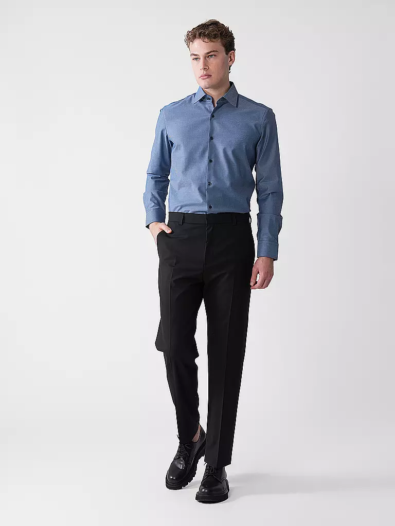 BOSS | Camicia business slim fit HANK | Blu