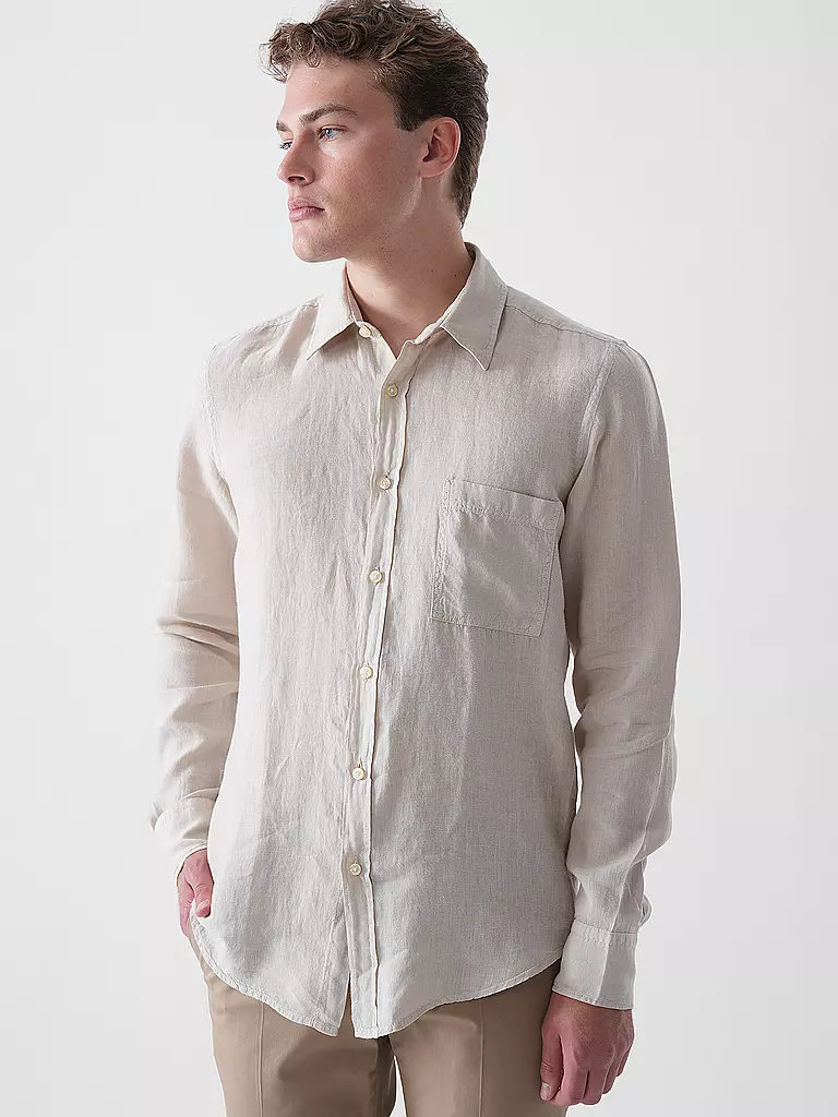 BOSS | Camicia di lino regular fit RELEGANT | 