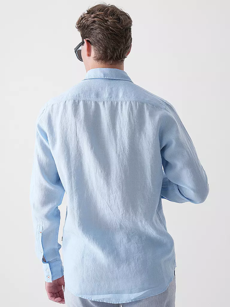 BOSS | Camicia di lino regular fit RELEGANT | 