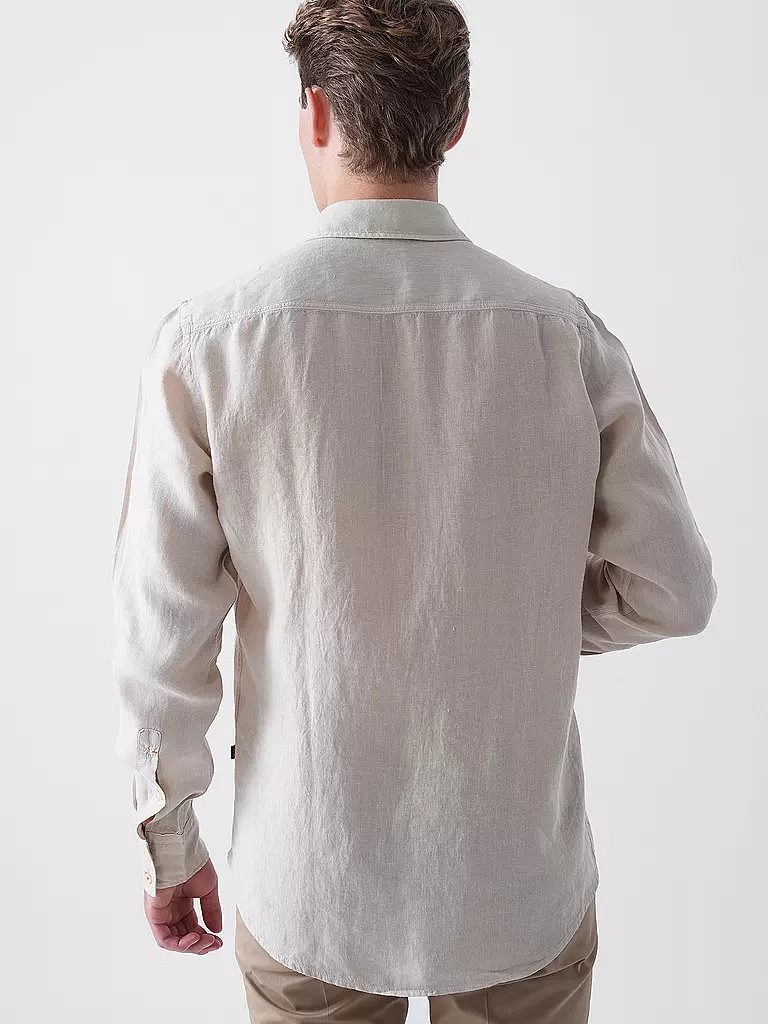 BOSS | Camicia di lino regular fit RELEGANT | 