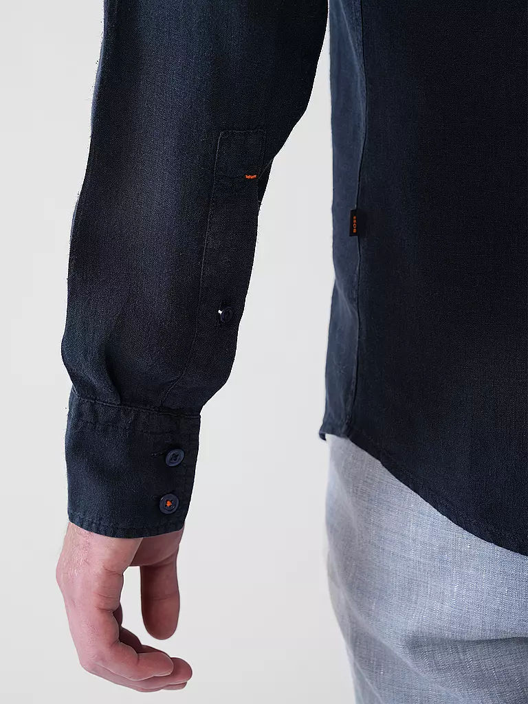 BOSS | Camicia di lino regular fit RELEGANT | 