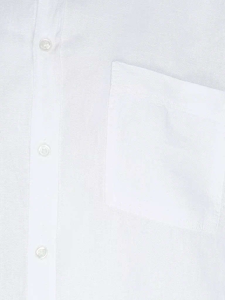 BOSS | Camicia di lino regular fit RELEGANT | Bianco