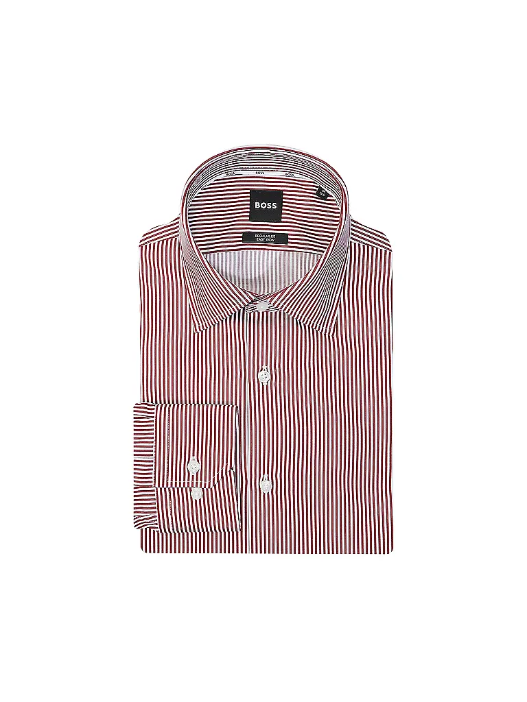 BOSS | Camicia Regular Fit JOE | Rosso scuro