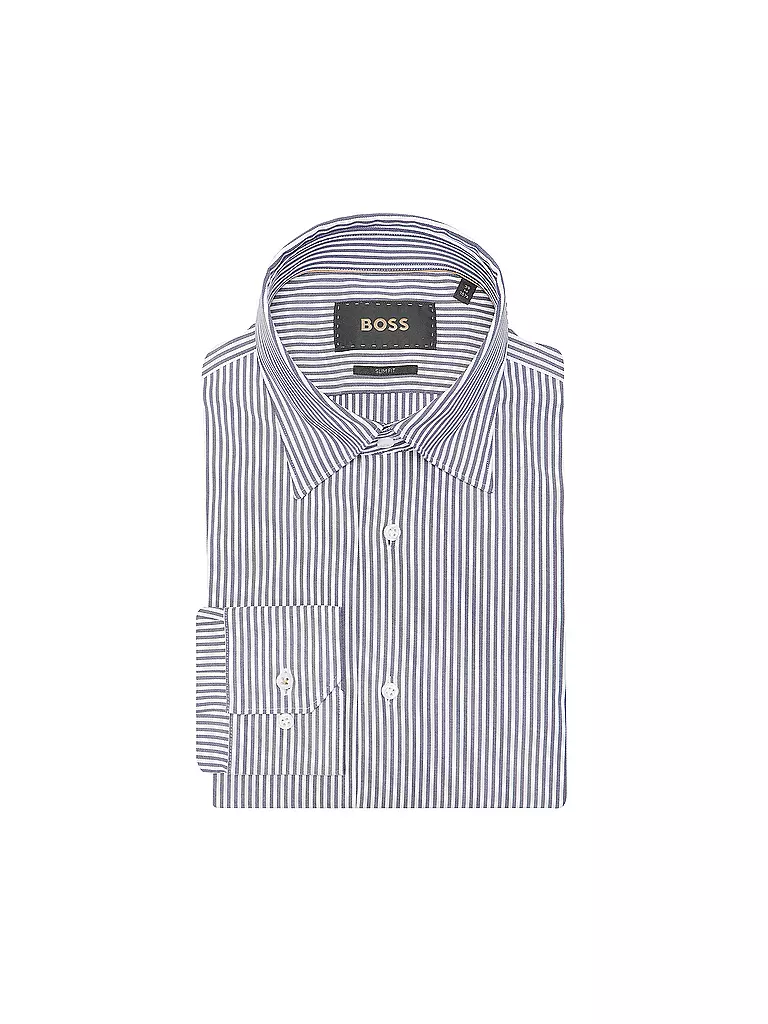 BOSS | Camicia Regular Fit L-HAYS | Blu scuro