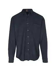 BOSS | Camicia regular fit RICKERT_M | Blu scuro