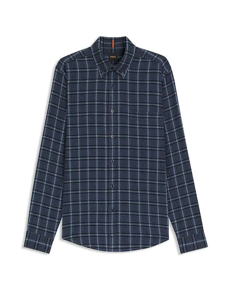 BOSS | Camicia regular fit RICKERT_M | Blu