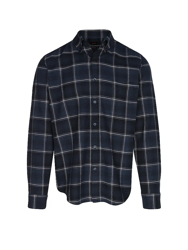 BOSS | Camicia regular fit RICKERT_M | Blu