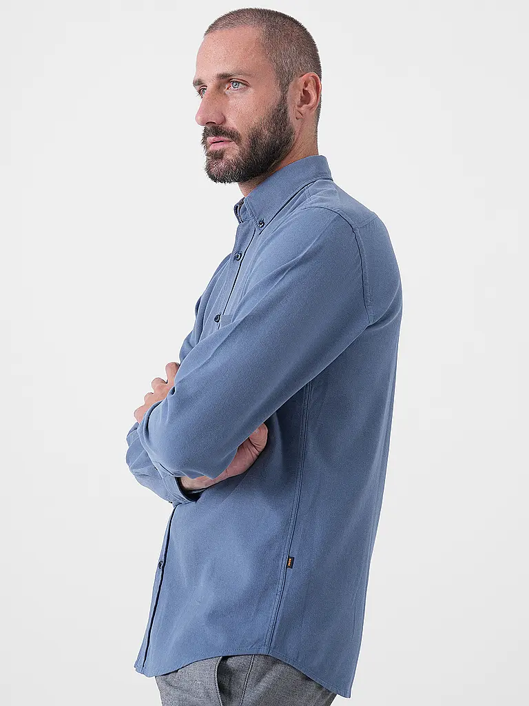 BOSS | Camicia regular fit RICKERT_M | Blu chiaro
