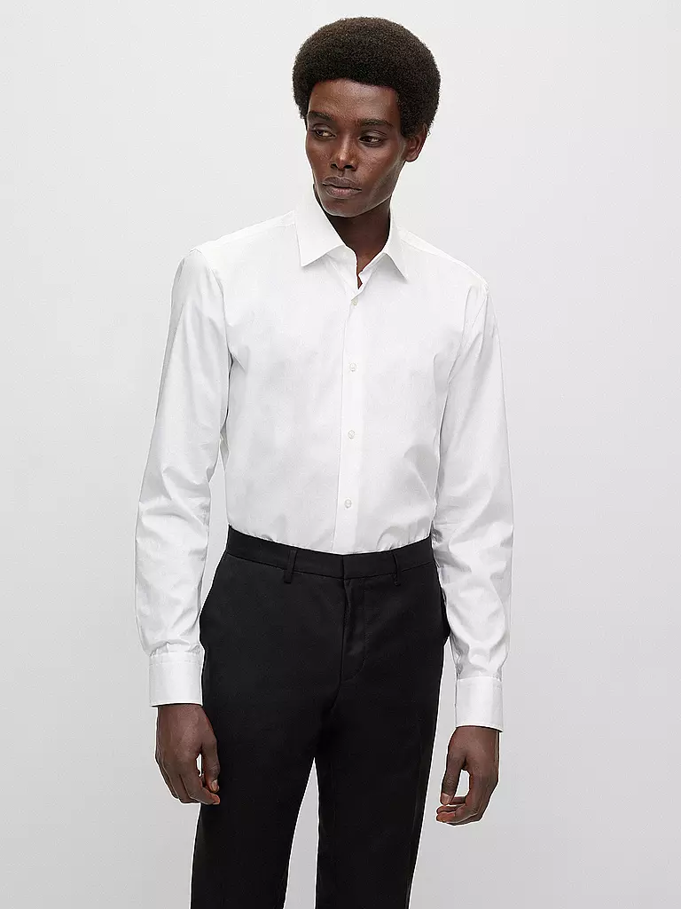 BOSS | Camicia Slim Fit H-HANK | Bianco