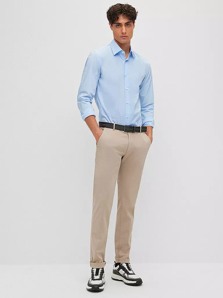 BOSS | Camicia Slim Fit Hank | Blu
