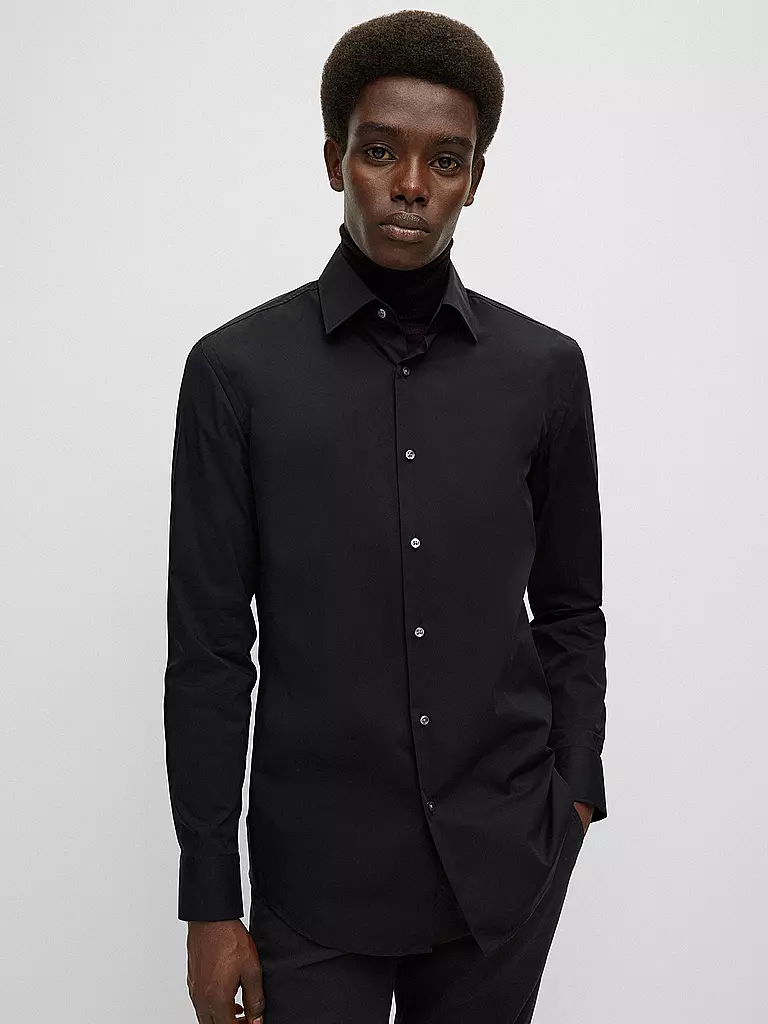 BOSS | Camicia Slim Fit Hank | Nero