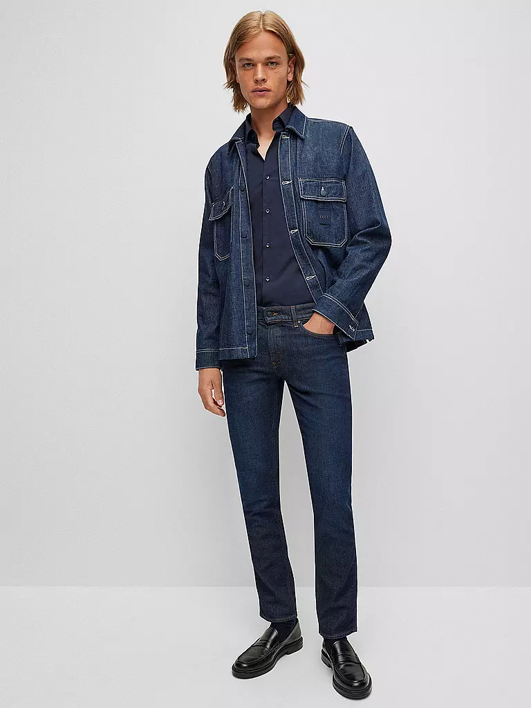 BOSS | Camicia Slim Fit Hank | Blu