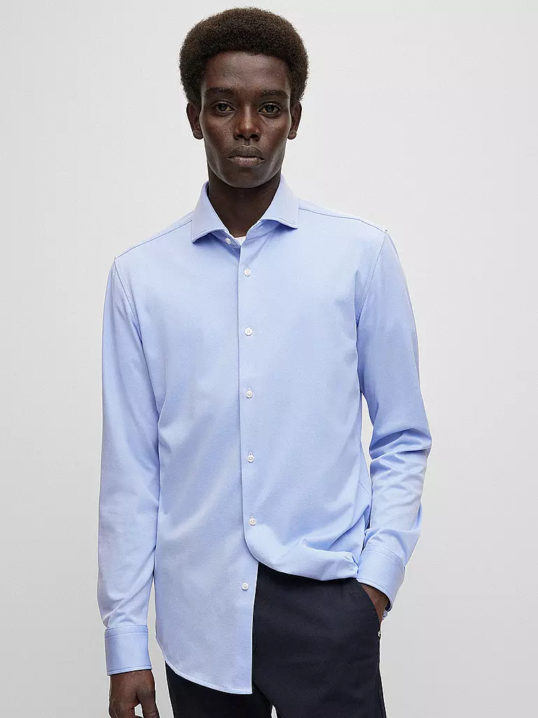 BOSS | Camicia Slim Fit HANK | Blu