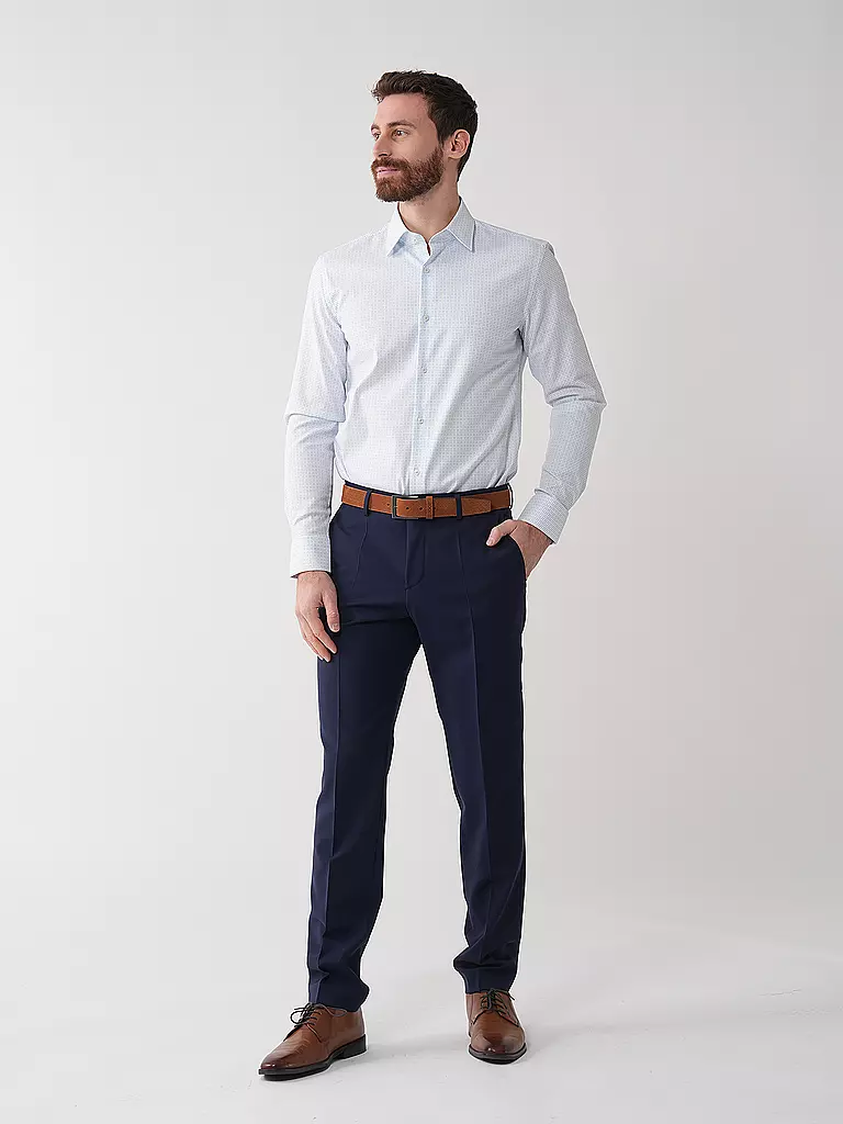 BOSS | Camicia Slim Fit HANK | Blu chiaro