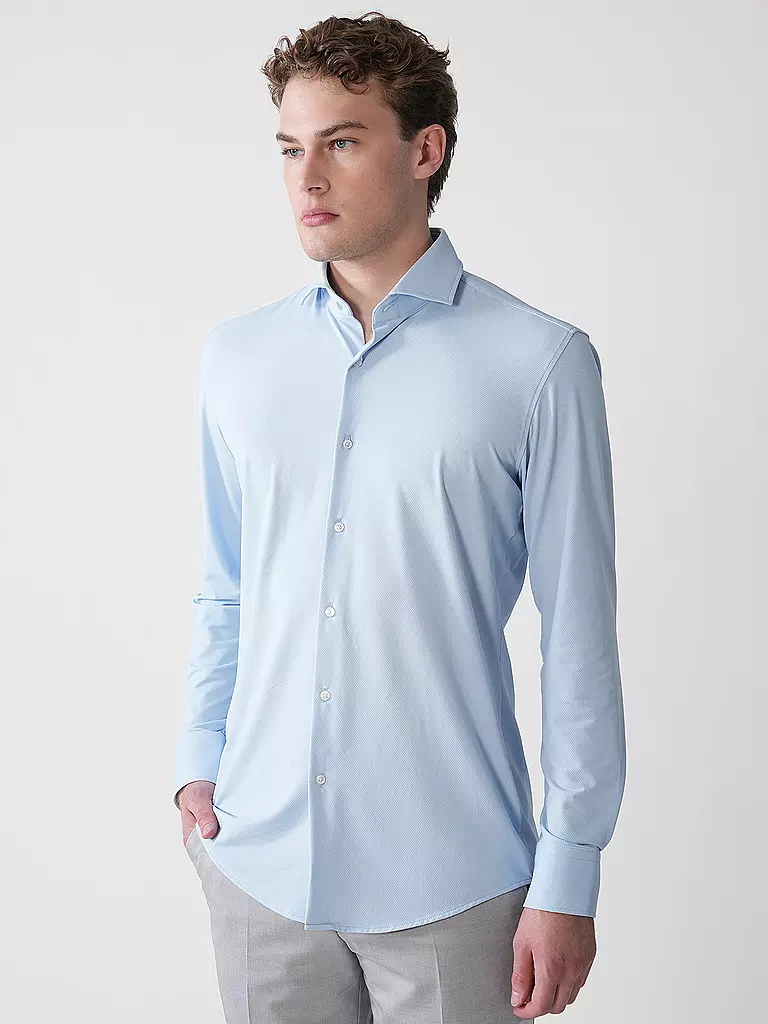 BOSS | Camicia slim fit HANK | Blu chiaro