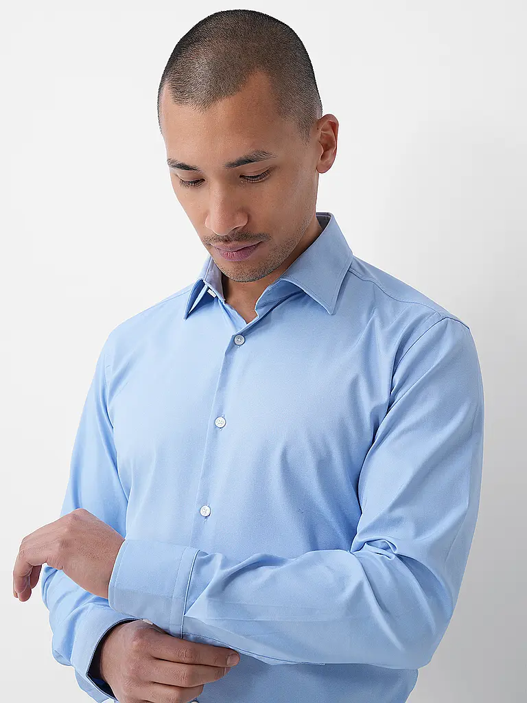 BOSS | Camicia slim fit HANK | Blu chiaro