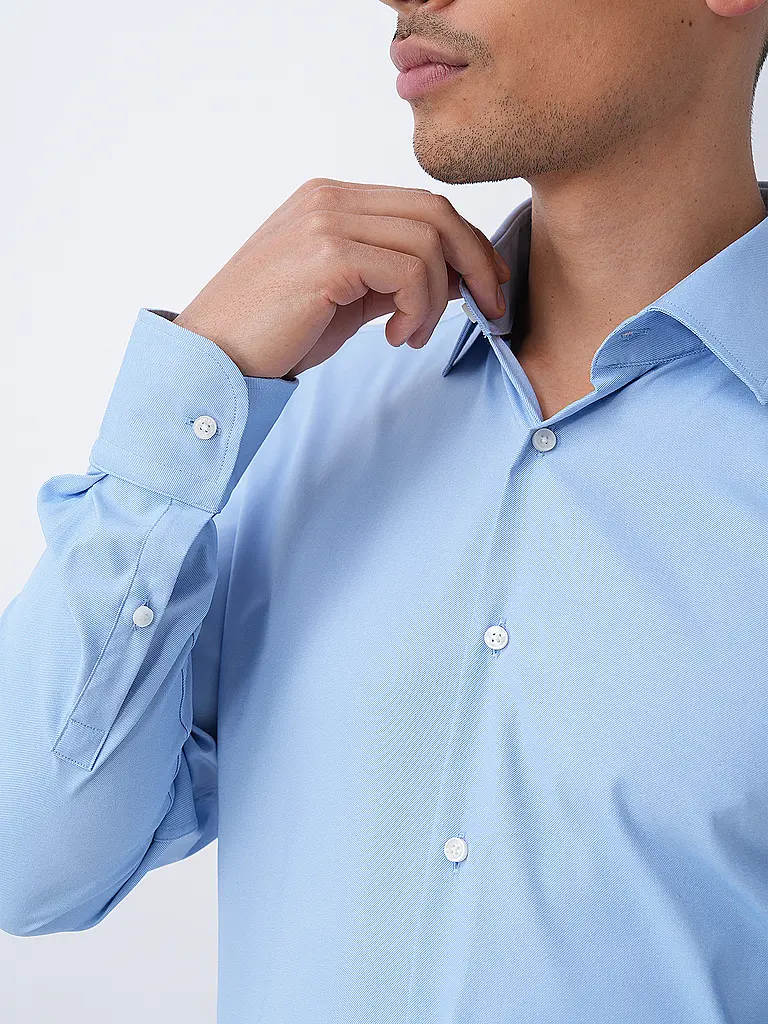 BOSS | Camicia slim fit HANK | Blu chiaro