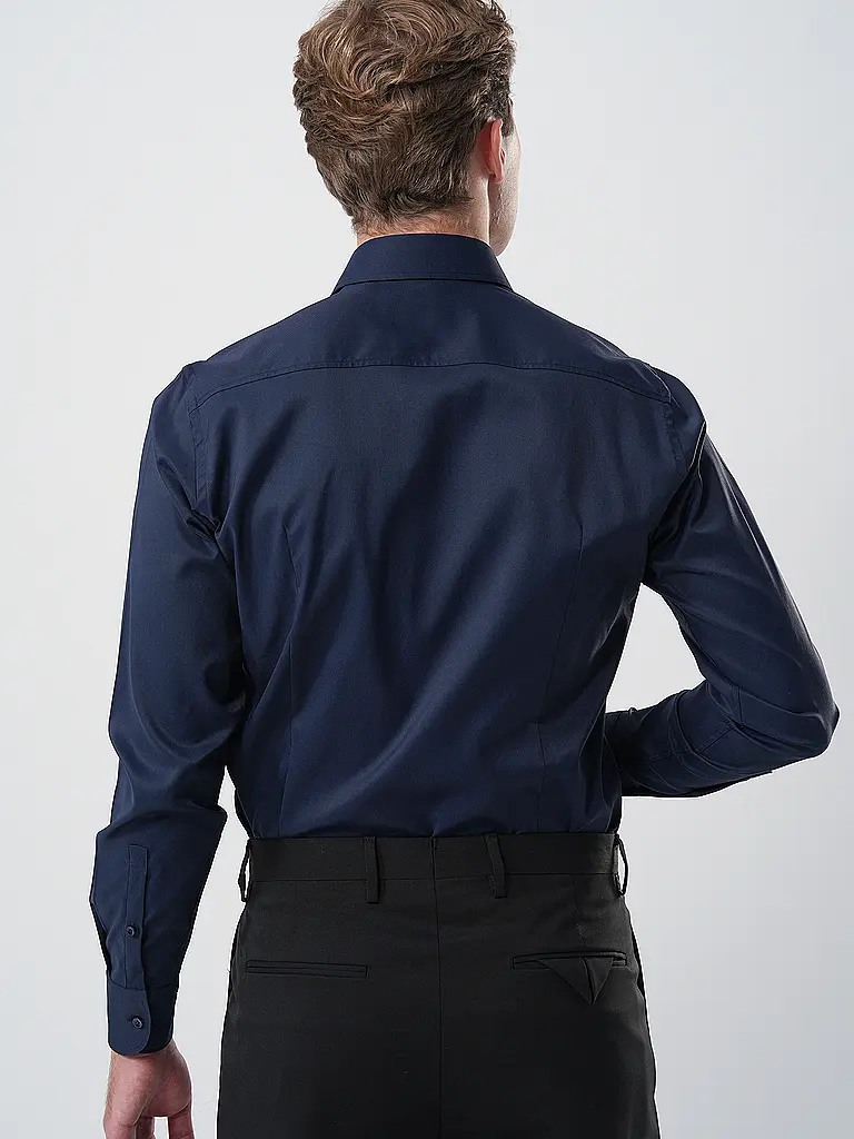 BOSS | Camicia Slim Fit HANK | Blu scuro