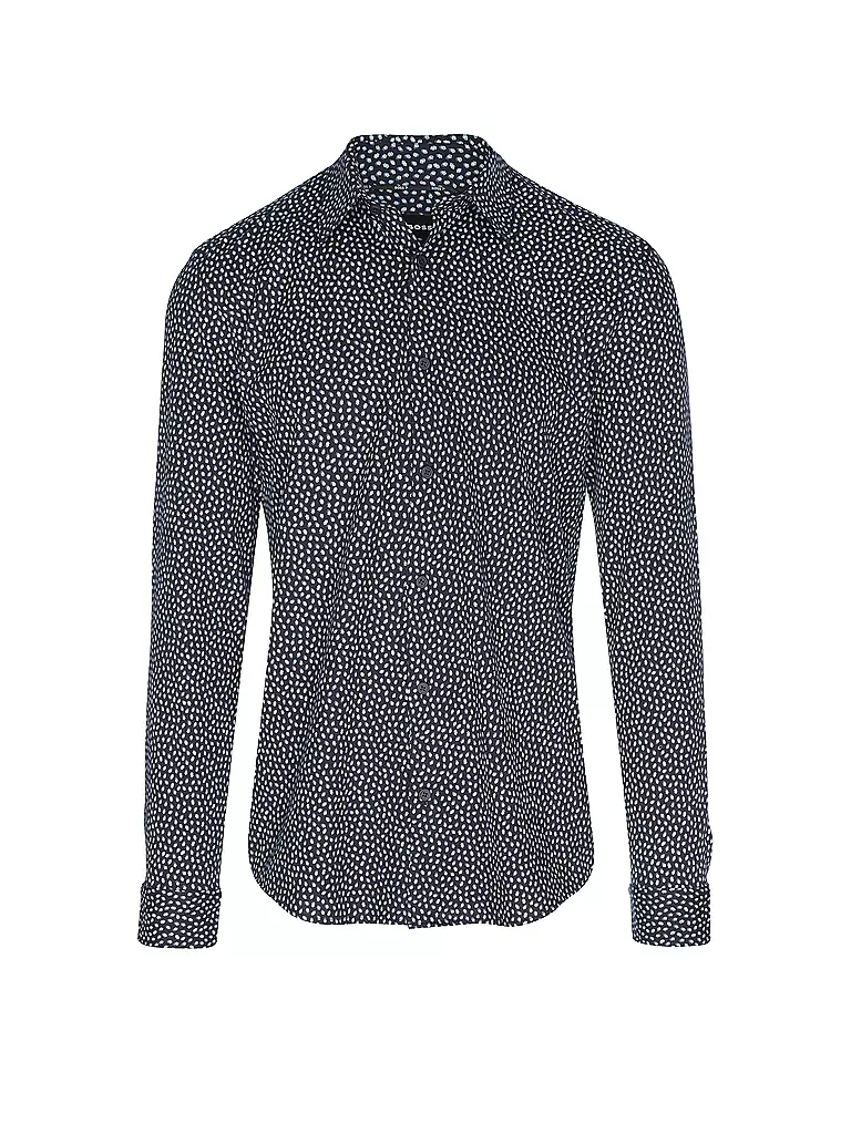 BOSS | Camicia Slim Fit ROAN | Blu scuro