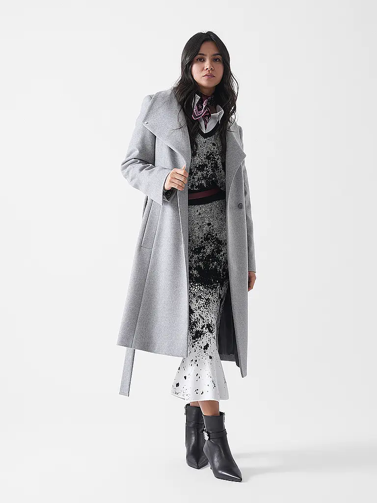 BOSS | Cappotto di lana CALEGAN | Grigio