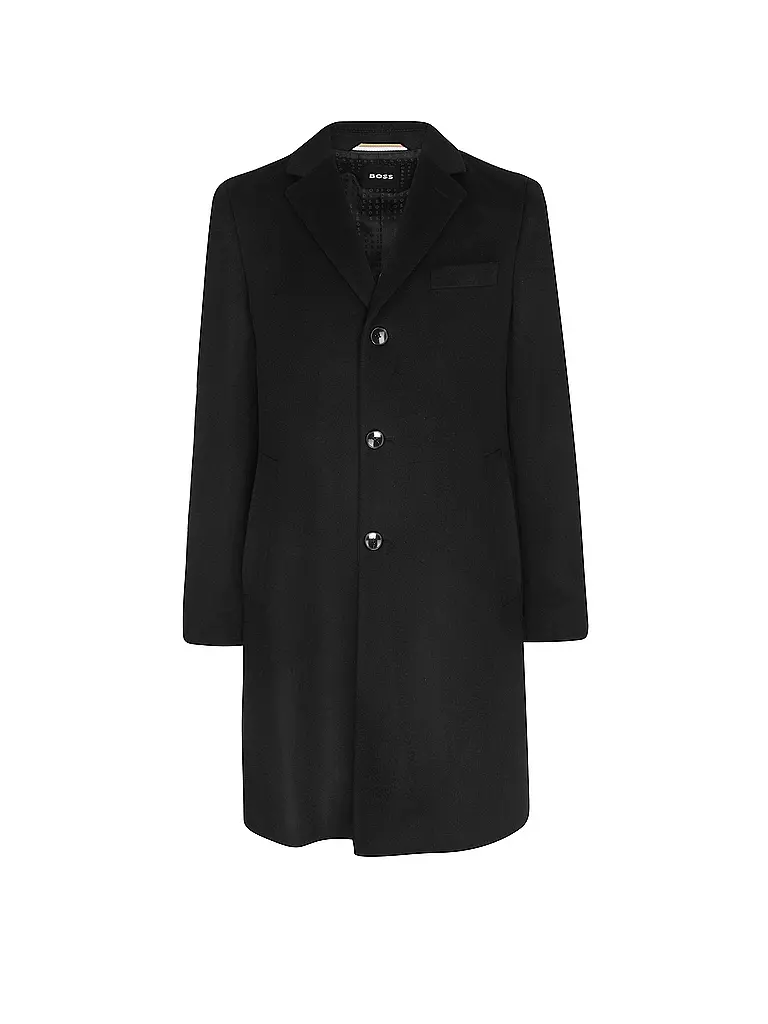 BOSS | Cappotto di lana HYDE | Nero
