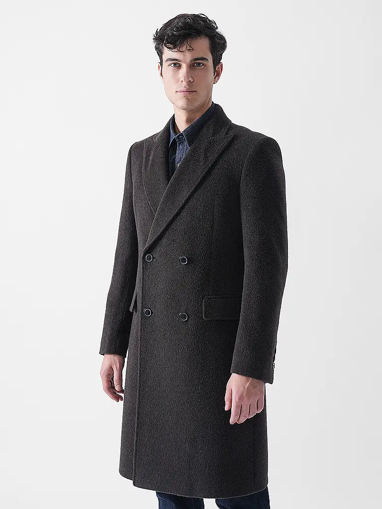 BOSS | Cappotto di lana | Marrone