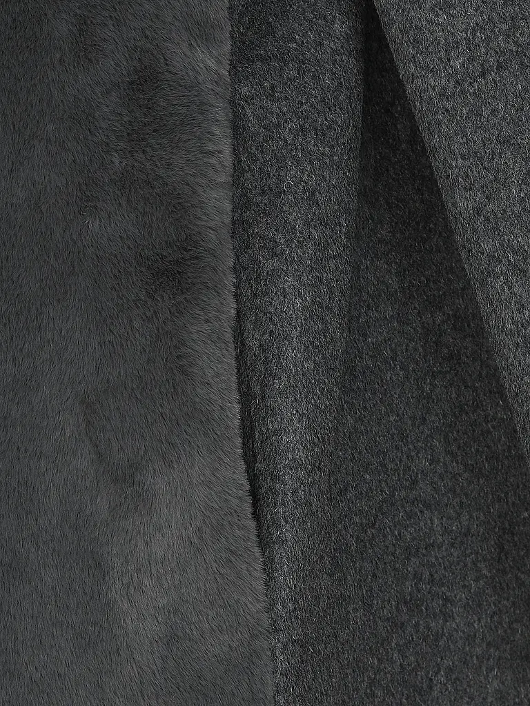 BOSS | Cappotto in lana effetto pelliccia COSFUR_DF | 