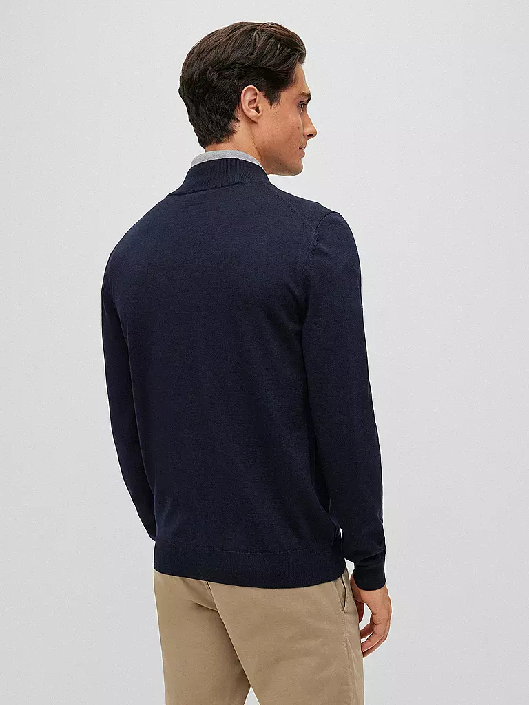BOSS | Cardigan Balonso | Blu scuro