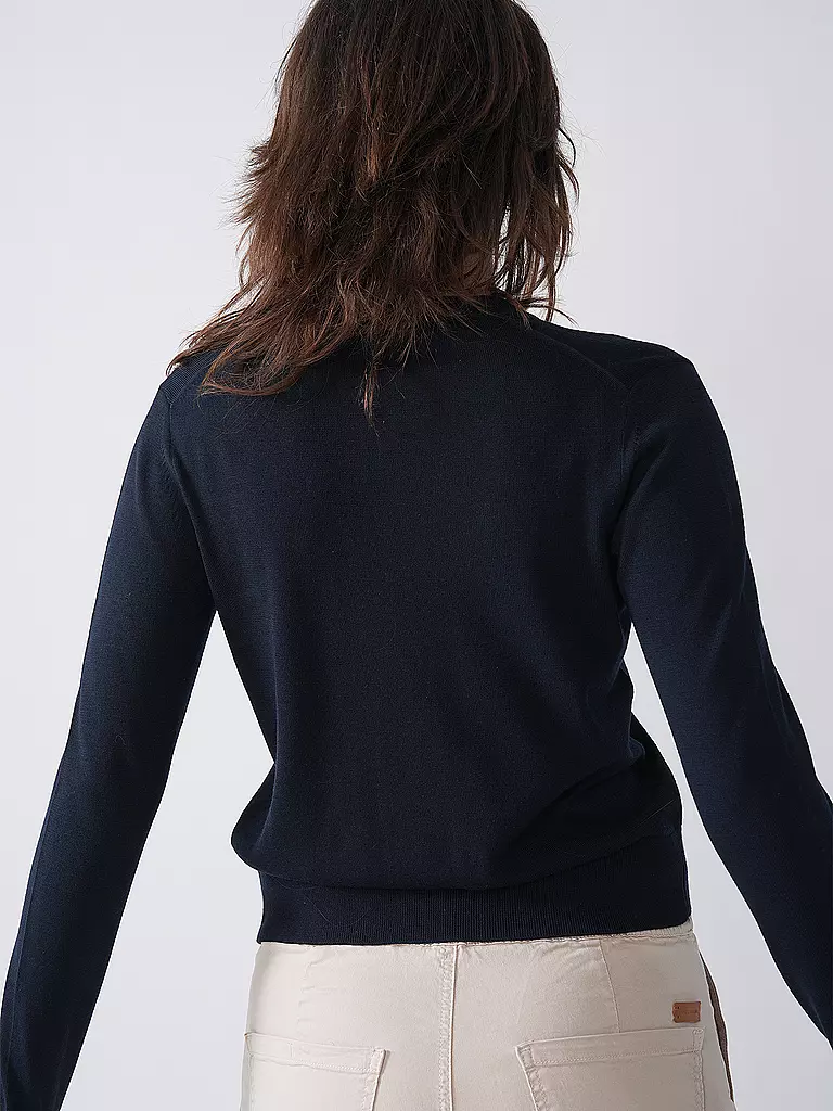 BOSS | Cardigan FADENASI | Blu scuro
