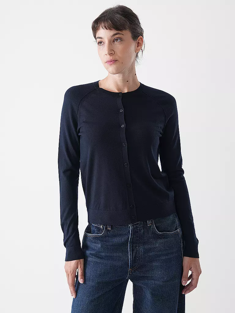 BOSS | Cardigan FONAMI | Blu scuro