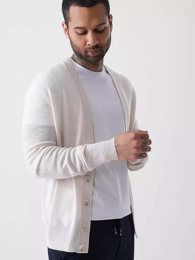 BOSS | Cardigan in cashmere | 