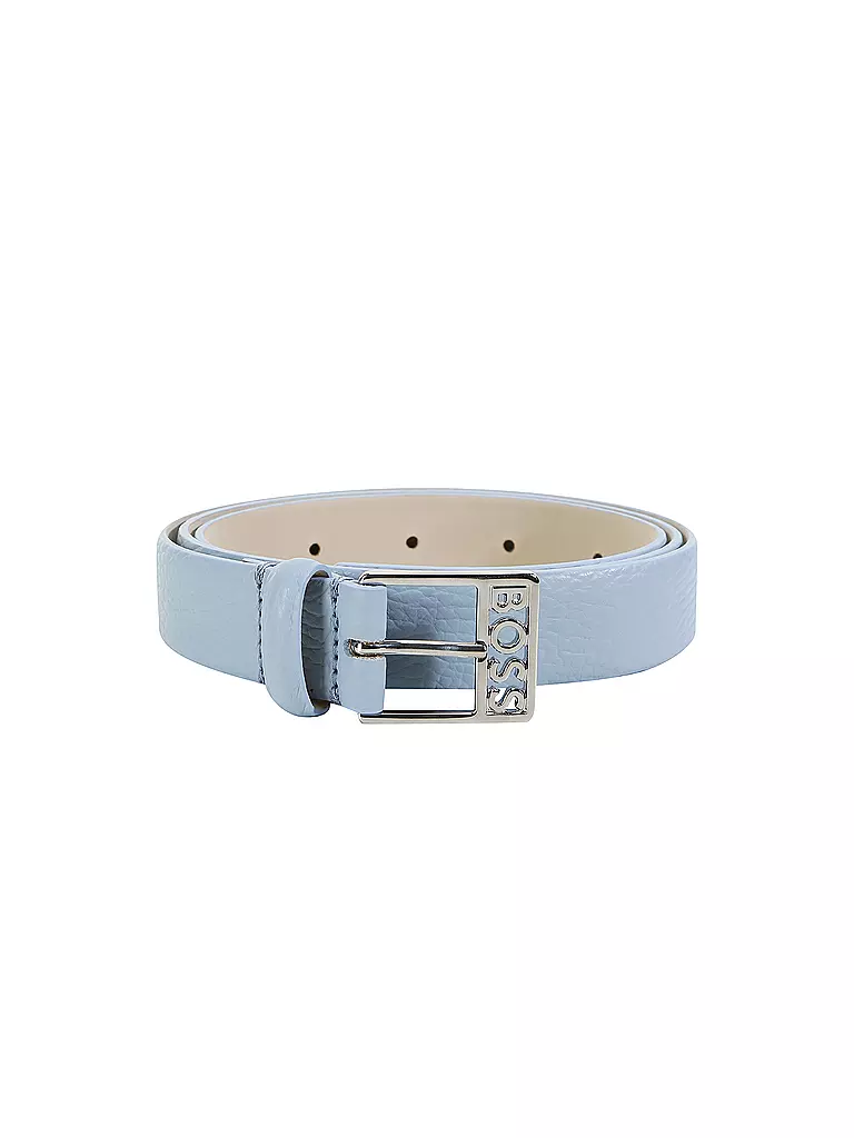 BOSS | Cintura in pelle Alicia | Blu chiaro