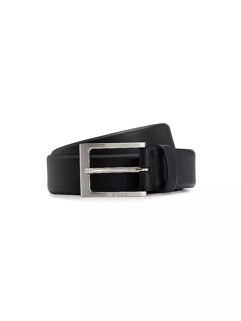 BOSS | Cintura in pelle BARNABIE | Nero