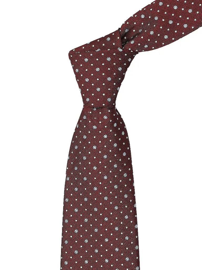 BOSS | Cravatta | Rosso scuro