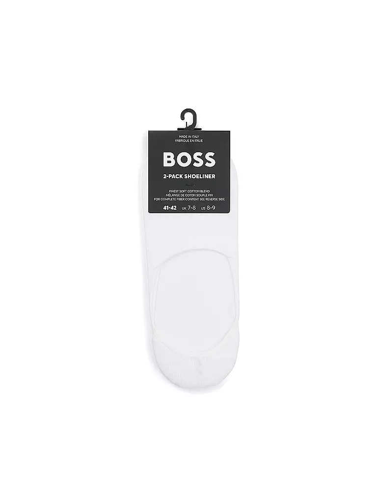 BOSS | Füßlinge 2-er Pkg white | Bianco