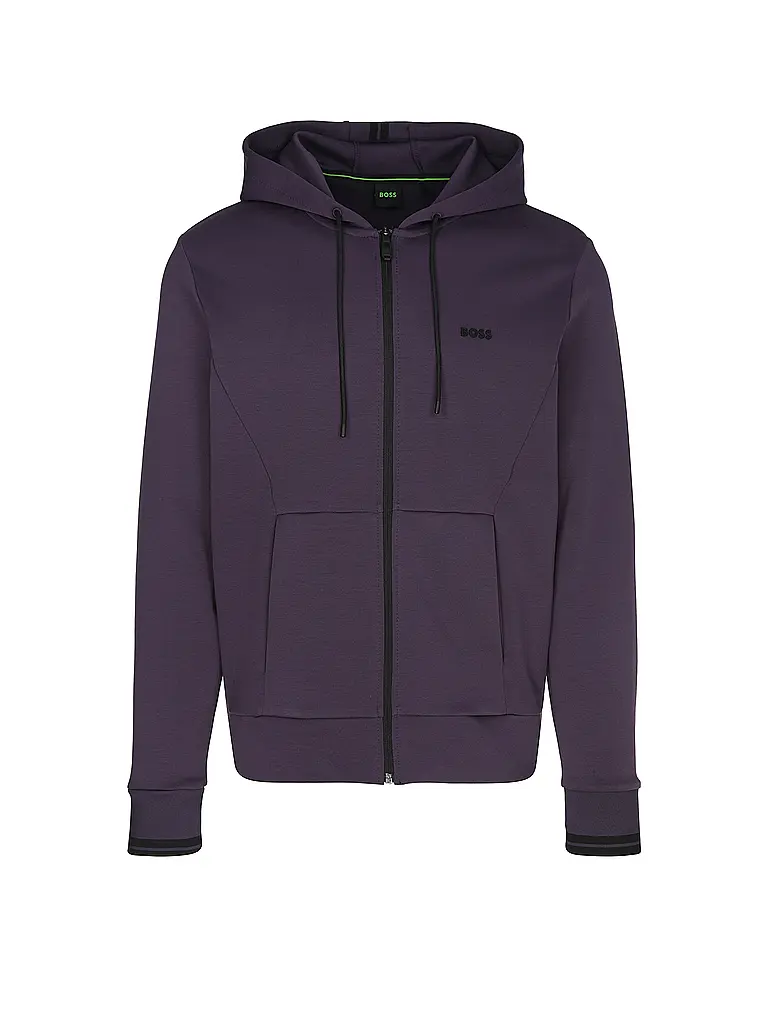 BOSS | Felpa con zip | Lilla