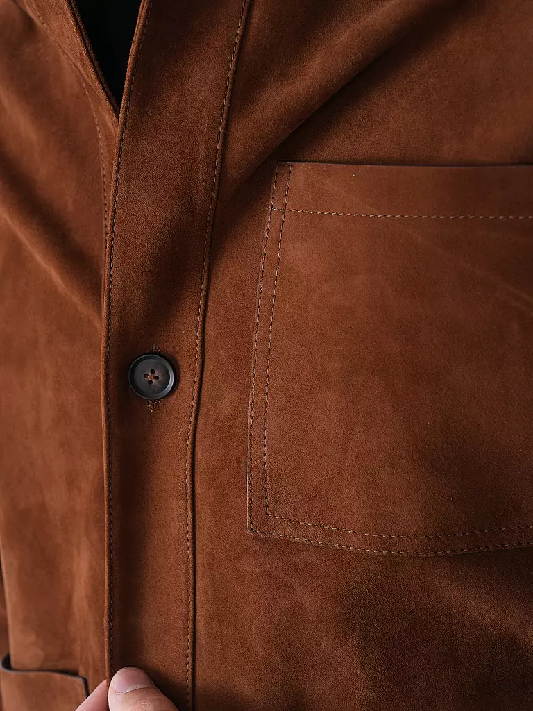 BOSS | Giacca di pelle | 