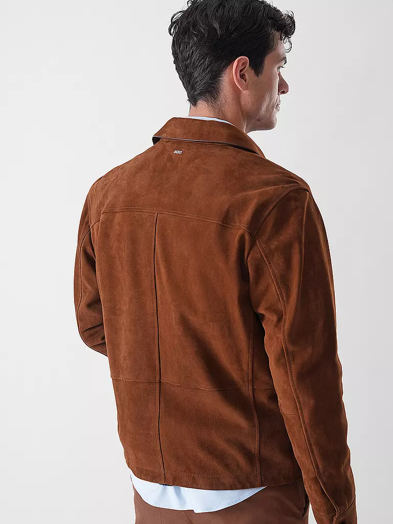 BOSS | Giacca di pelle | 
